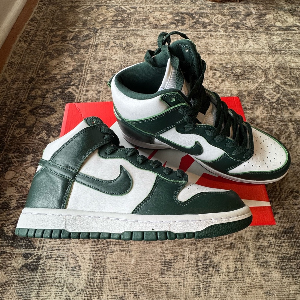 Men’s Nike Dunk High Spartan Green
